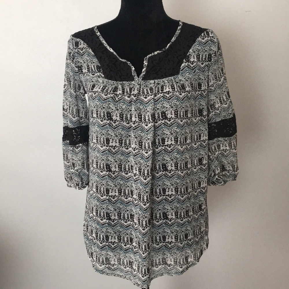 Patterned Top
